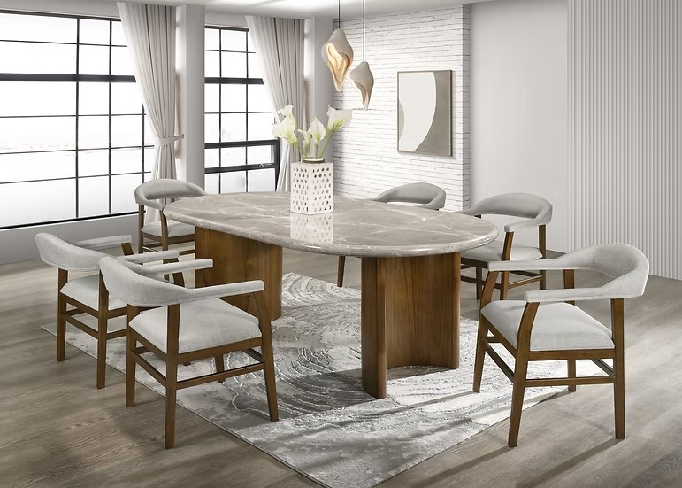CYRA DINING (MARBLE TOP)