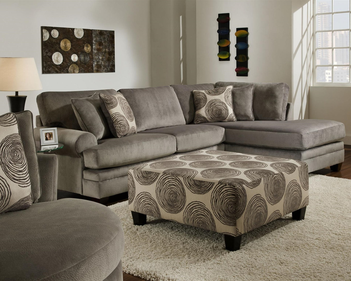 Jamba Mercury Smoke Sectional