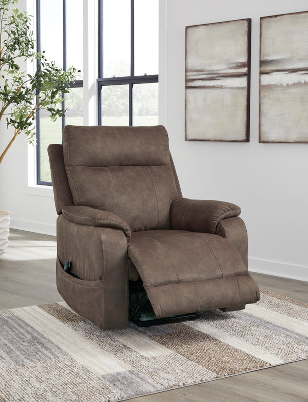 Ashley - Power Lift Recliner (Heat/Massage)