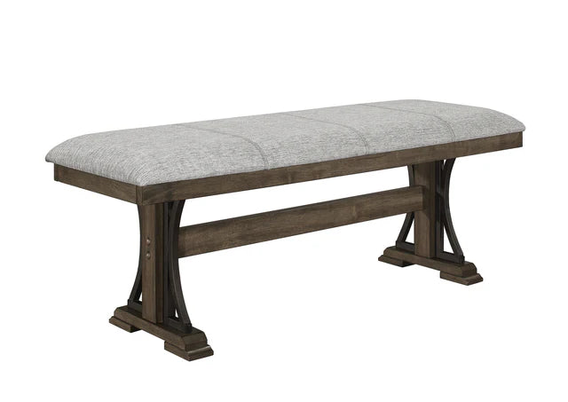 Quincy Grayish Brown - Juego de comedor