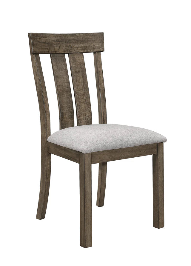Quincy Grayish Brown - Juego de comedor