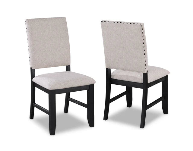 Juego de comedor Regent Charcoal Black