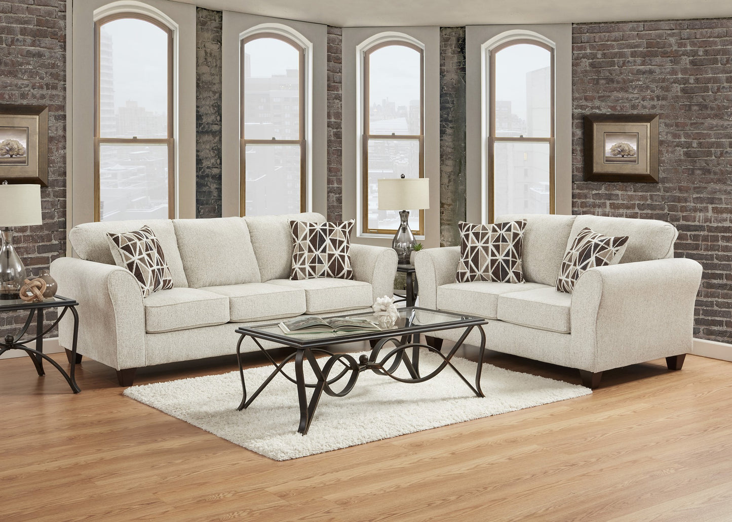 Bita Bluff - Sofa and Loveseat