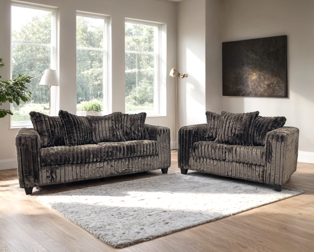 Corduroy - Sofa & Loveseat Set