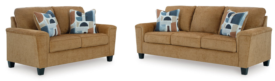 Honey Love Sofa and Loveseat