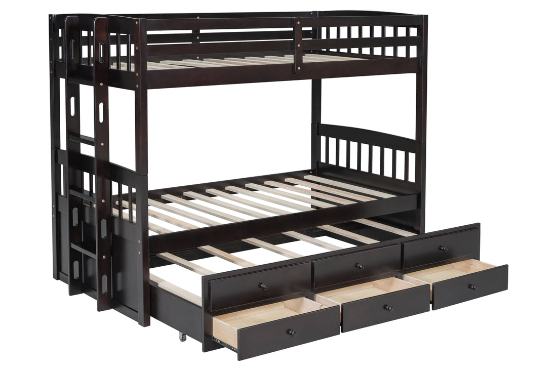 Espresso Bunk w/Trundle