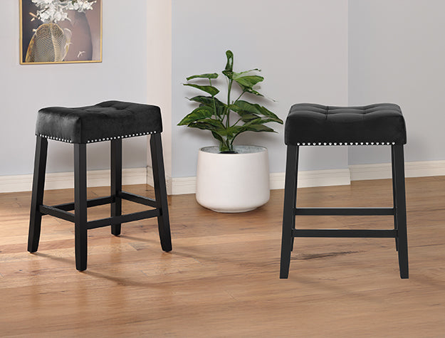 Saddle Counter Bar Stool 24”