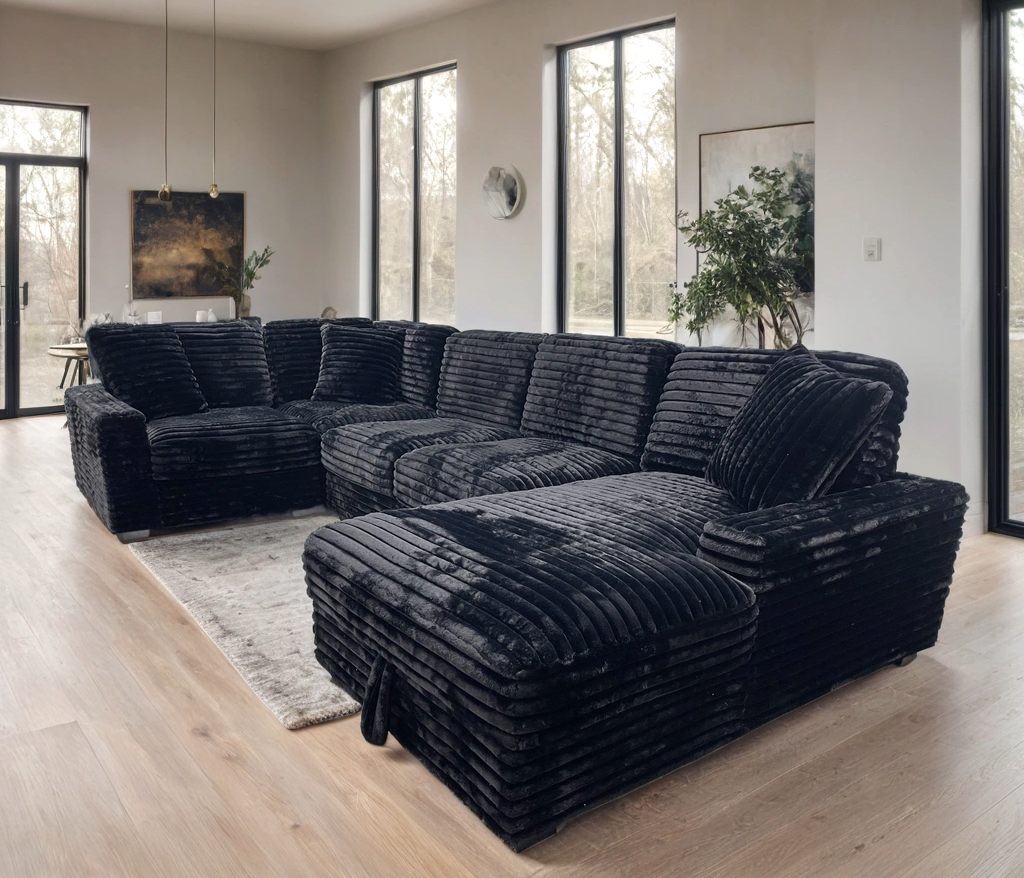L SECTIONAL W/STORAGE CHAISE