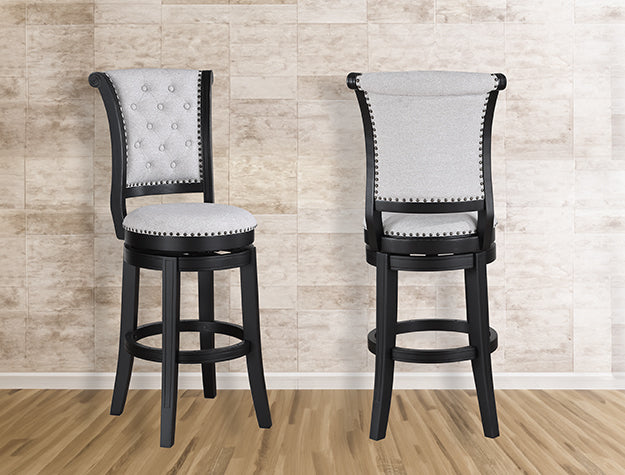 GRANVILLE SWIVEL BAR STOOL DOVE