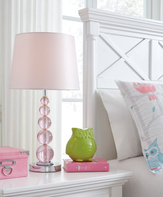 Pink Marbles - Lamp