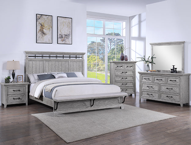 Cama Beckett Grey
