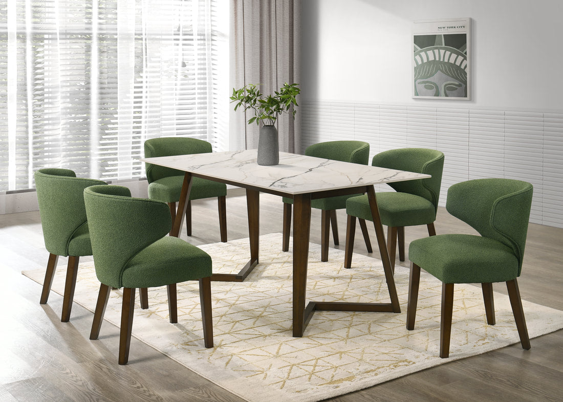 Forest Green Porcelain - Dining set