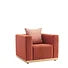 Rust - Loveseat & Sofa