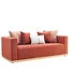 Rust - Loveseat & Sofa