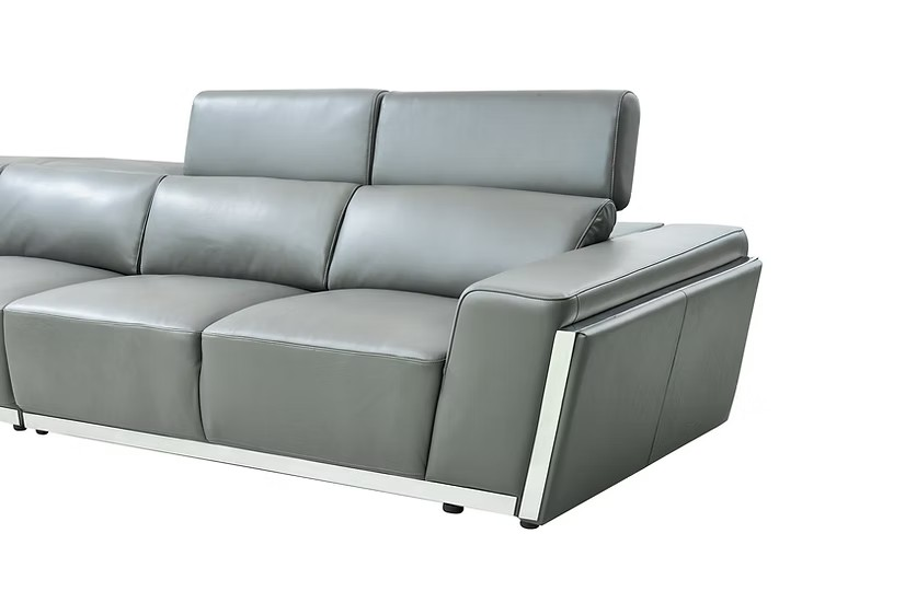 Domo - SECTIONAL (GREY, WHITE & BLACK)