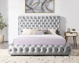 Dream Gray Platform Bed - King