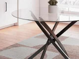 BLACK TOAST - 5PC DINING SET