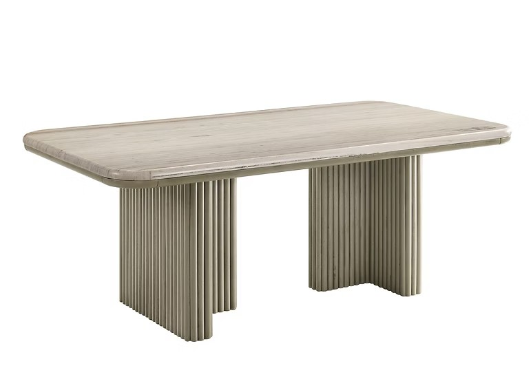 ADRIANA TABLE (MARBLE) - 7PCS
