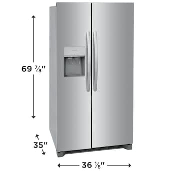 Frigidaire 25.6-cu ft Side-by-Side Refrigerator