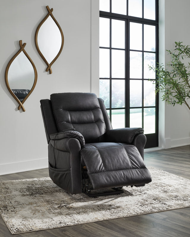 Ashley - Power Lift Recliner (Heat/Massage)