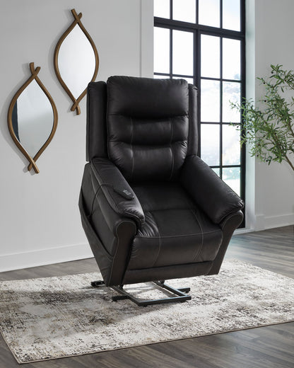 Ashley - Power Lift Recliner (Heat/Massage)
