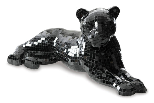 Black Disco Panther Firgurine