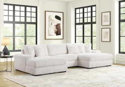 CORD SECTIONAL - DOUBLE CHAISE