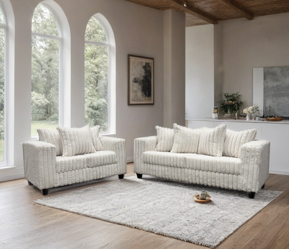Corduroy - Sofa & Loveseat Set