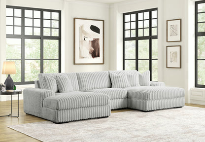 CORD SECTIONAL - DOUBLE CHAISE