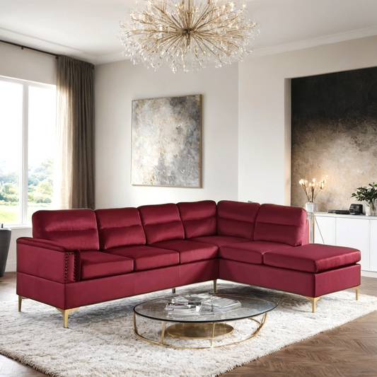 Vogue - Red Sectional
