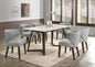 Light Grey Porcelain - Dining Set