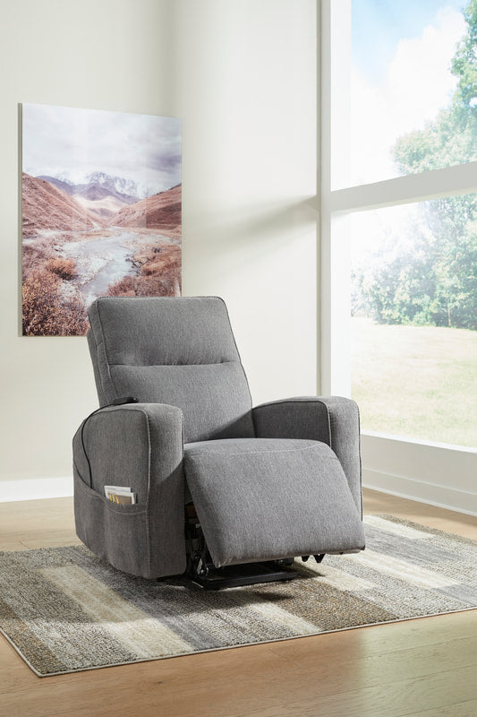 Ashley - Power Lift Recliner (Heat/Massage)
