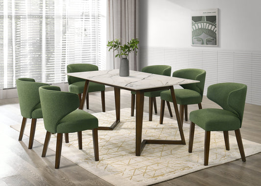 Forest Green Porcelain - Dining set