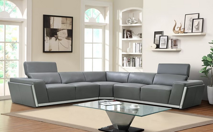 Domo - SECTIONAL (GREY, WHITE & BLACK)