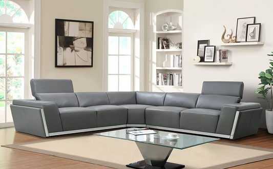 Domo - SECTIONAL (GREY, WHITE & BLACK)