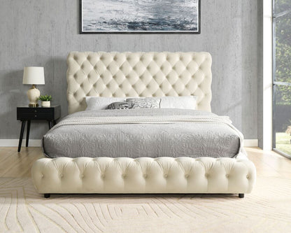 Dream Beige Platform Bed - King