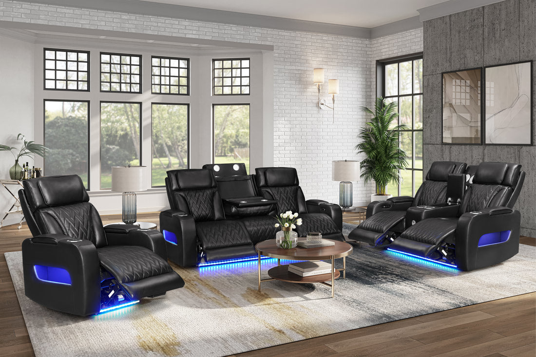 DUBAI 3PC Power Reclining Set