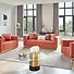 Rust - Loveseat & Sofa