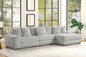 FLUFFY MEDIUM SECTIONAL - 3-PIECE