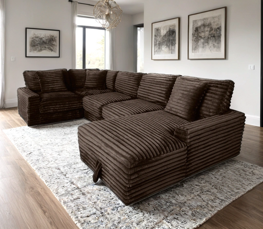 L SECTIONAL W/STORAGE CHAISE