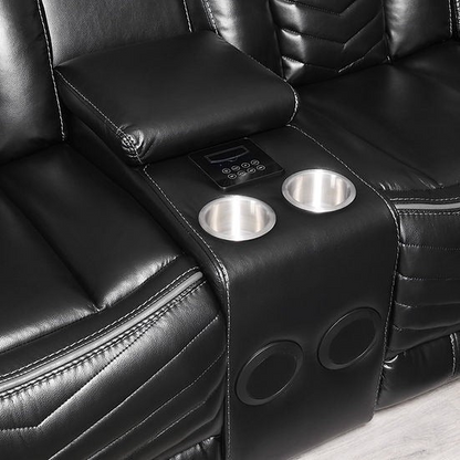Lucky Charm Sectional (black)