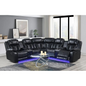 Lucky Charm Sectional (black)