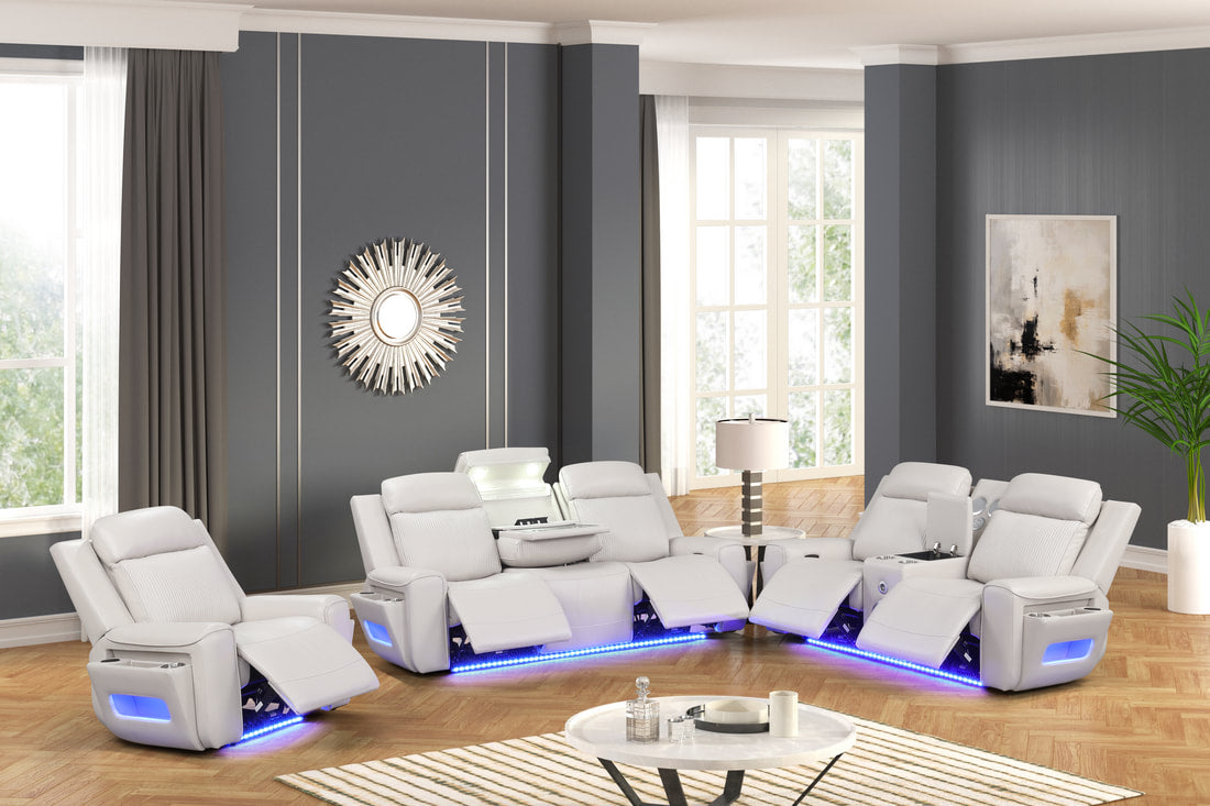 Rolls Royce Sand Power Reclining Set