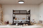 Full/Full Bunk Bed w/Twin Trundle - Espresso