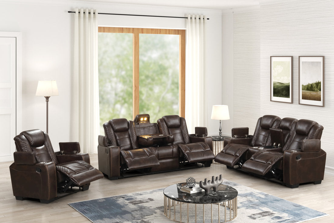 STEFANO - 3PC Reclining Set
