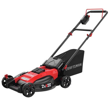 Craftsman V20 20 in Battery Lawn Mower Kit