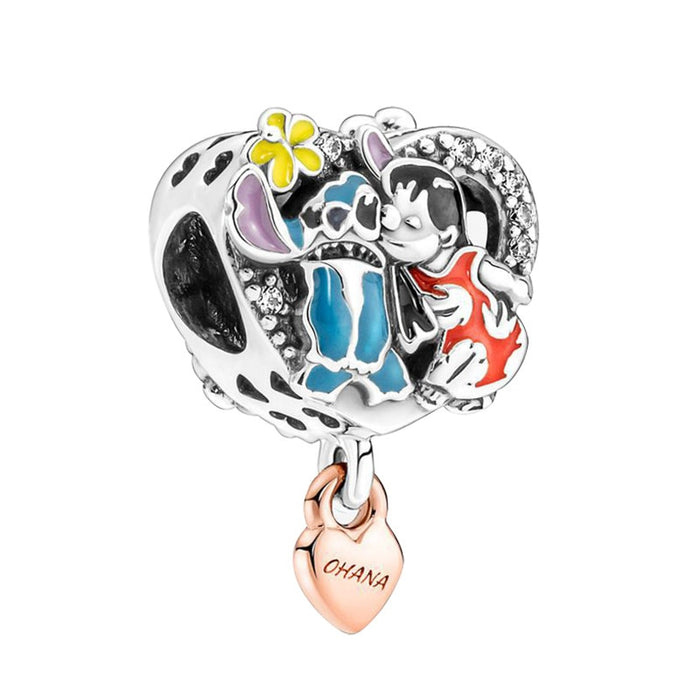 Disney Charms - Winnie the Pooh, Eeyore, Piglet, Tigger, Lion King, Lilo & Stitch, Frozen