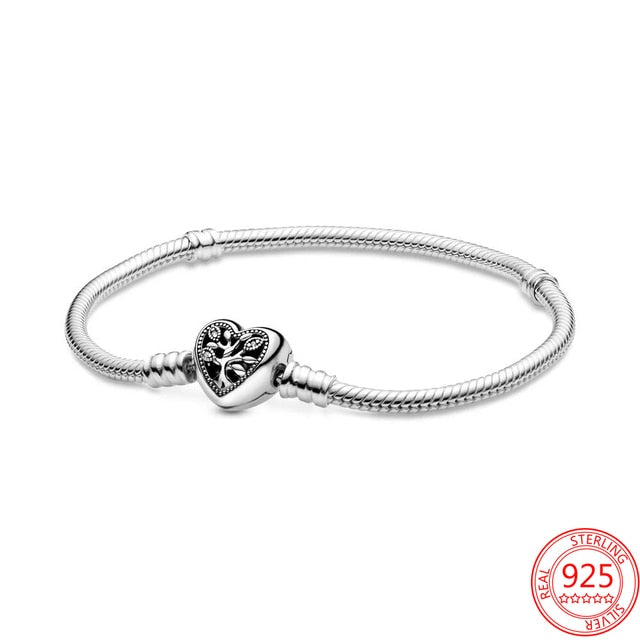 Bracelets - Character, Heart Clasps Charm Bracelets for Men & Women