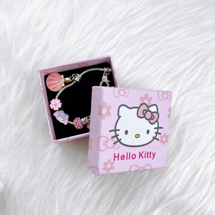 Hello Kitty Bracelet - Crystal Beaded Accessories