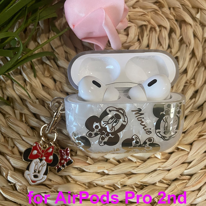 Cute Glossy 3D Cartoon Cover for Apple AirPods 1 2 3 3rd Pro Case